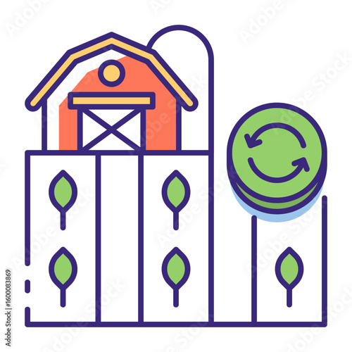 This Train icon is suitable for Transportation, Travel and Tourism, etc