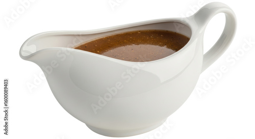 Isolated Sauce Boat
