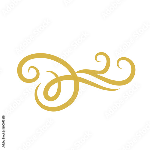 vintage sweep or swirl
