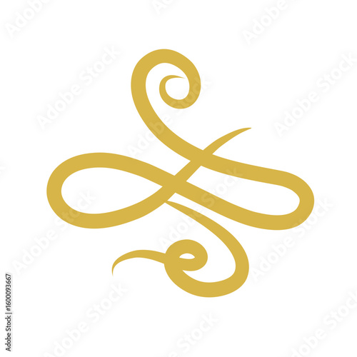 vintage sweep or swirl