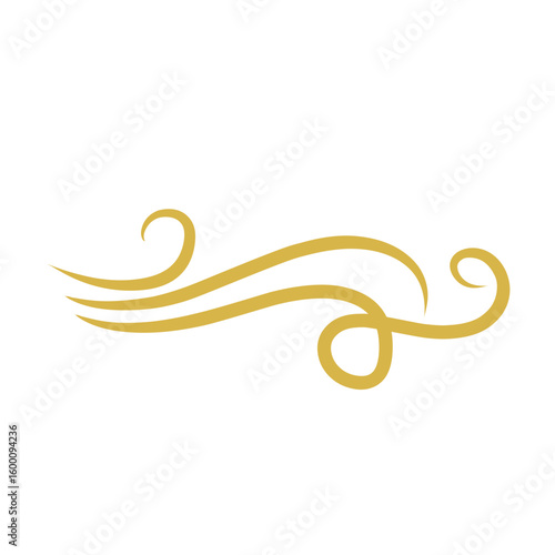 vintage sweep or swirl