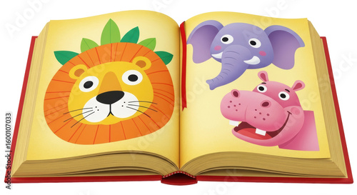 Foto Isolated Cartoon Book