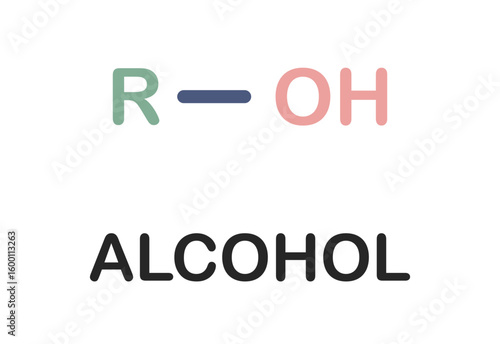 Alcohol functional group chemical formula