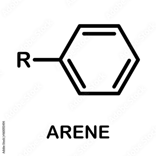 Arene functional group chemical formula