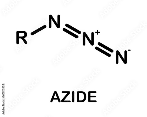 Azide functional group chemical formula