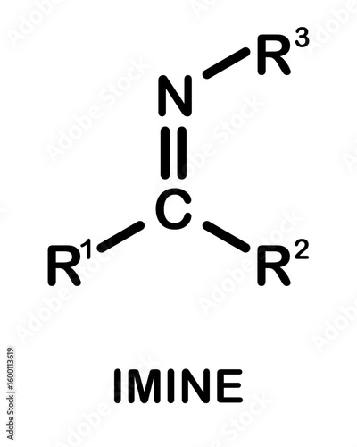Imine functional group chemical formula