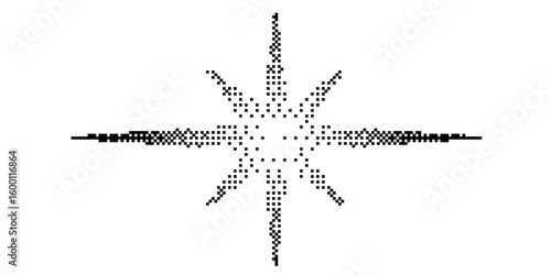 Vector Illustration Star Bitmap