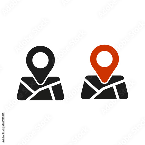 Map Pin Location Icons