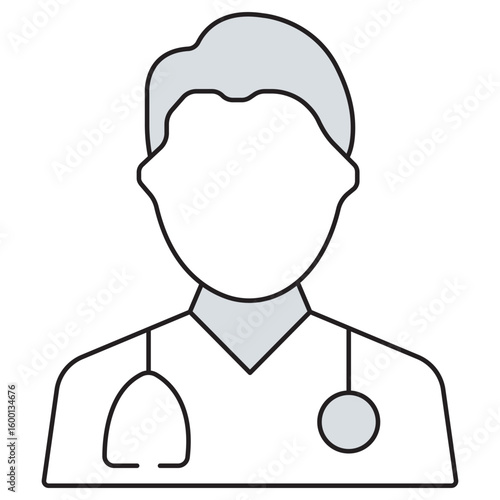 Doctor icon, Expert Medical Support When You Need It Most, Trusted Care Your Health, Your Doctor, vector