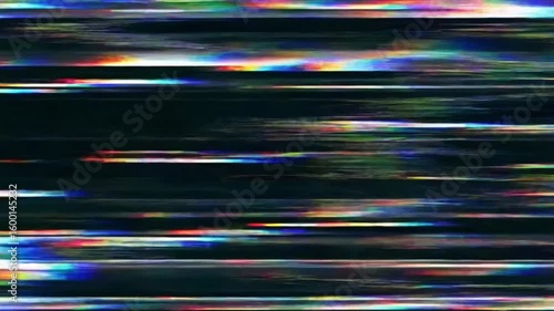Abstract Digital Animation with Pixel Noise & Glitch Error Effects | Video Damage & Visual Distortion