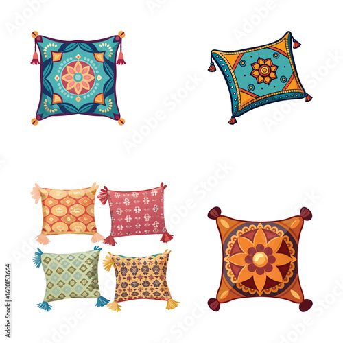 Decorative Pillow  Stylish Throw Cushion for Home Interior Design