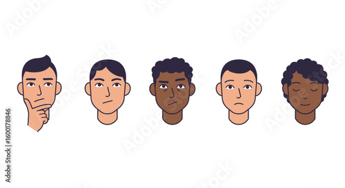 Human Psychology and Emotional States Illustration Pack