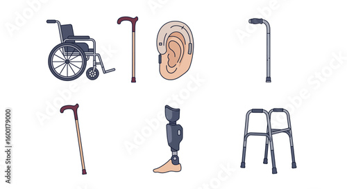 Inclusive Disability and Medical Prosthetic Graphics