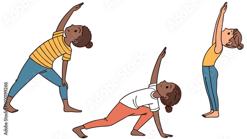 Meditation Yoga Posture Vector Art