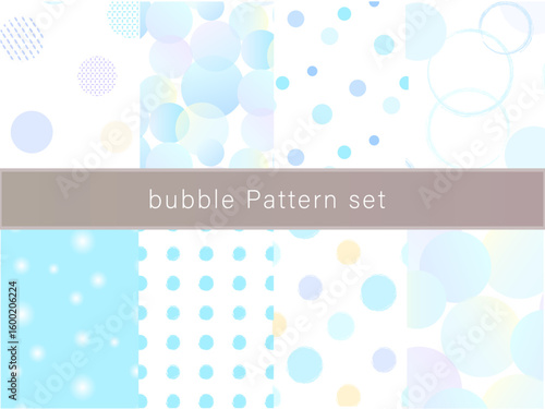Polka dot pattern set