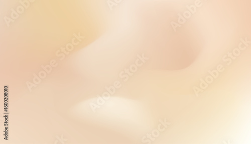Delicate ecru background, silk with a champagne shade. Nude gradient with vanilla, caramel milk, ivory shade. Soft creamy coffee with milk shade. Vector