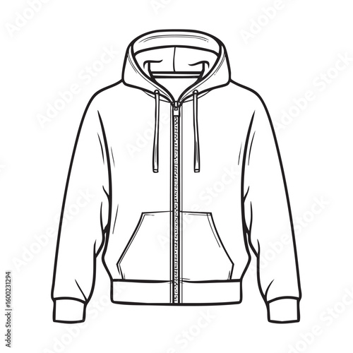 Stylish hoodie design for casual wear and street fashion ideas