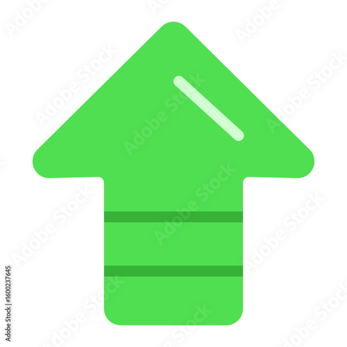 Level Up Arrow flat