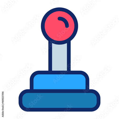  Joystick outline flat