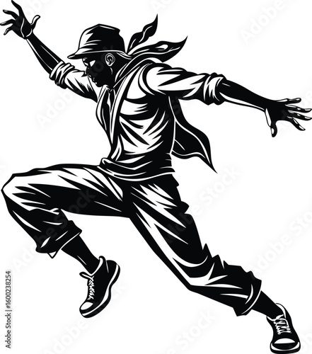 modern freestyle dancer