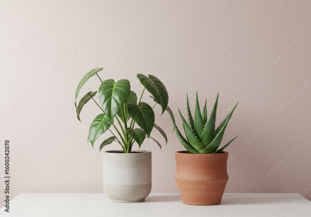 Obraz premium Minimalist Plant Decor