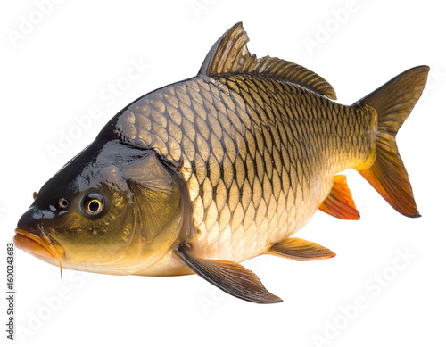  Carp fish isolated on transparent background