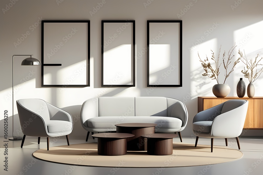 Obraz premium modern living room