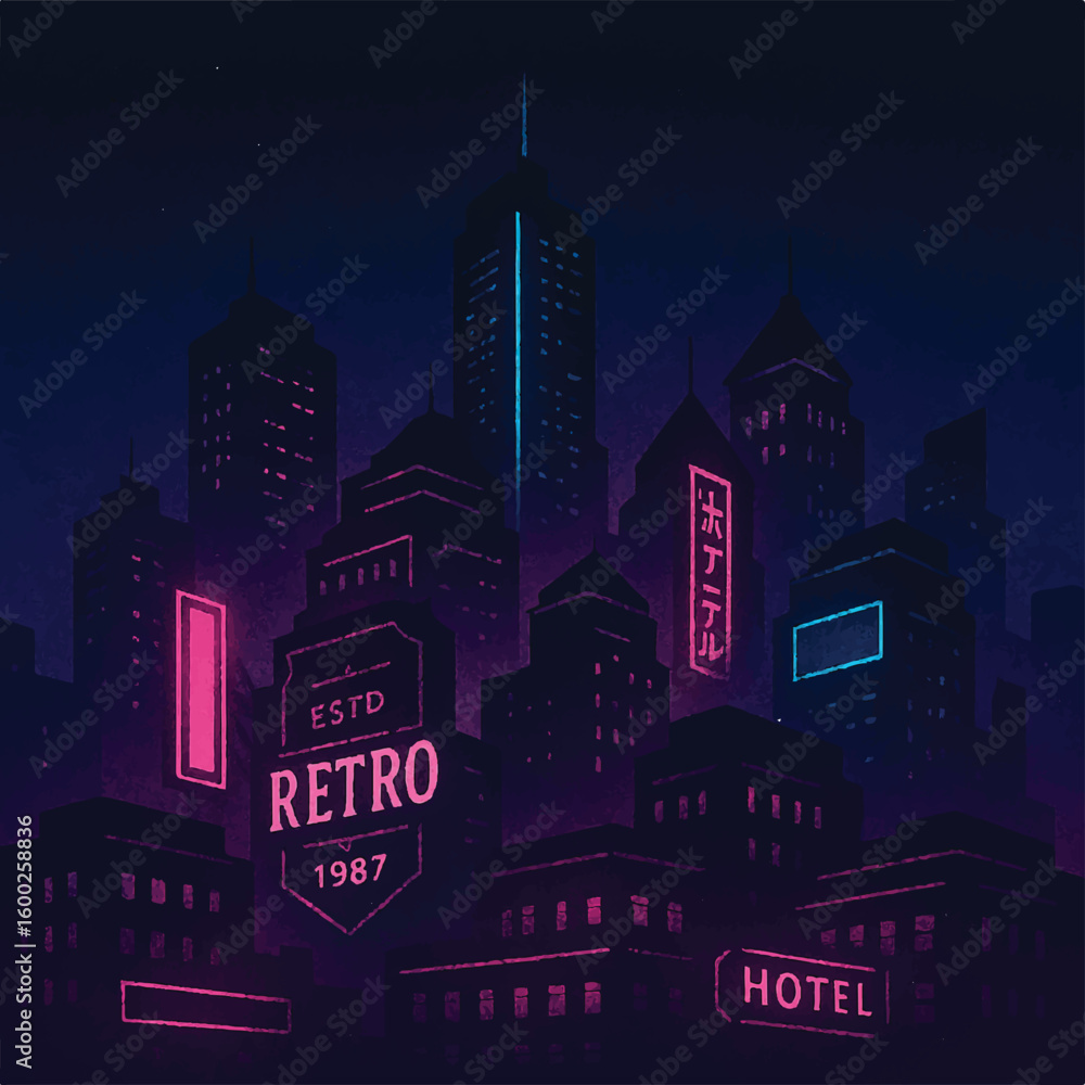 Naklejka premium Futuristic Glowing Tech Circle with Circuit Board Background