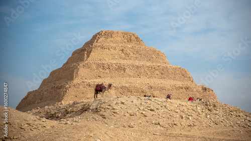 Schilderij op canvas The Step Pyramid of Djoser at Saqqara, Egypt