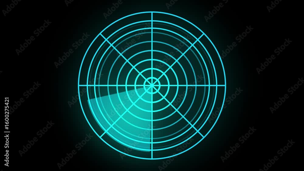 radar HUD animation, Radar Screen Digital Concept radar HUD animation, Radar Screen Digital Concept