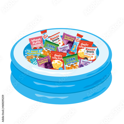 grabbing snacks game