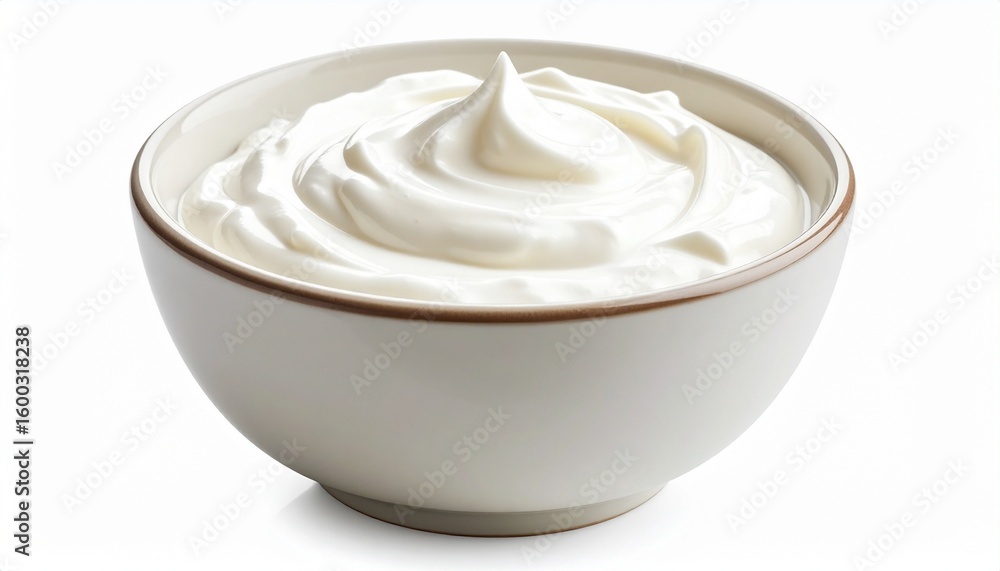 vanilla cream in bowl vanilla cream in bowl