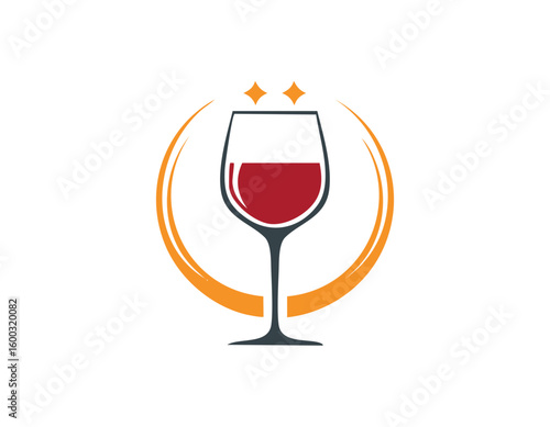 wine glass cheers logo silhouette icon vector illustration.cheer, graphic, goggles, art, illustration, logotype, vintage, wine, alcohol, bar, drink, vector, buttons, clip art, elegant, liquid, luxury,