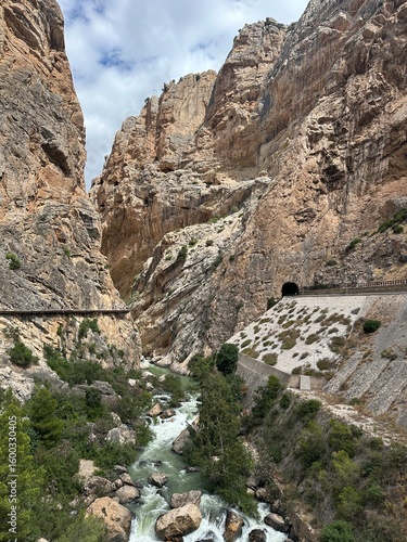 Caminito del Rey in Andalucia Spain