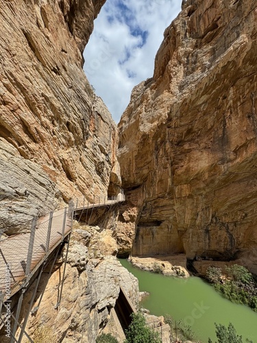 Caminito del Rey in Andalucia Spain