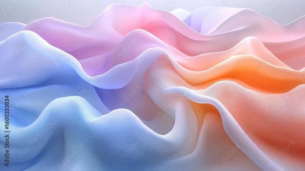 Obraz premium Abstract background with smooth color transitions. Applicable for presentations, covers, website backgrounds.