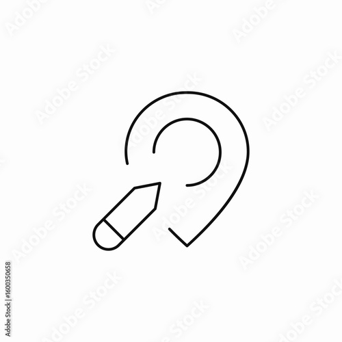 edit location icon sign vector