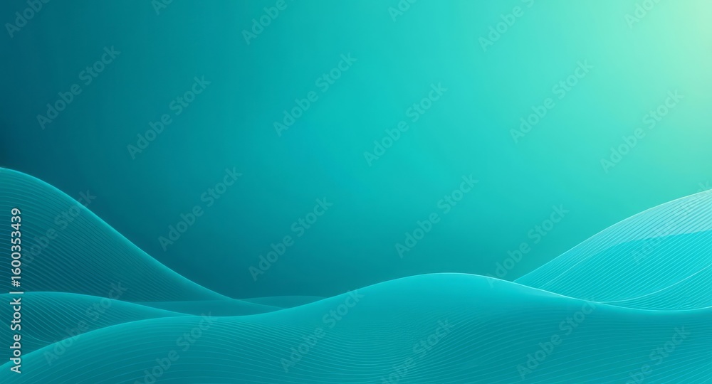 Obraz premium abstract blue wave background