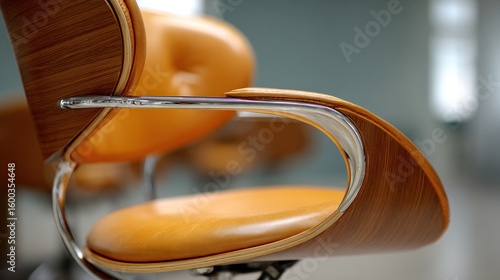 Modern office chair detail