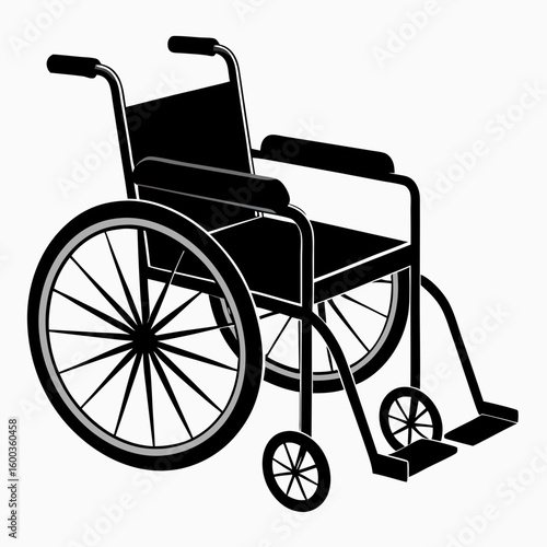 wheelchair vector illustration