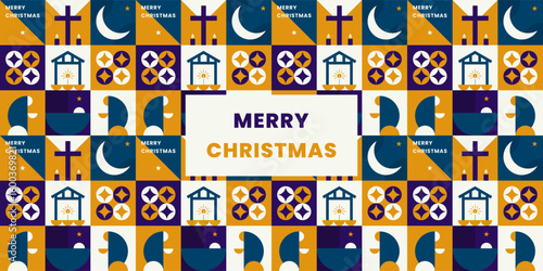 Merry Christmas Holiday Card Design