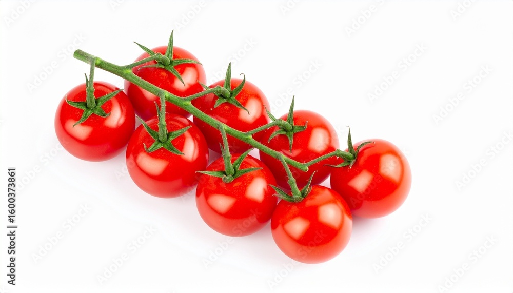 tomatoes on the white tomatoes on the white