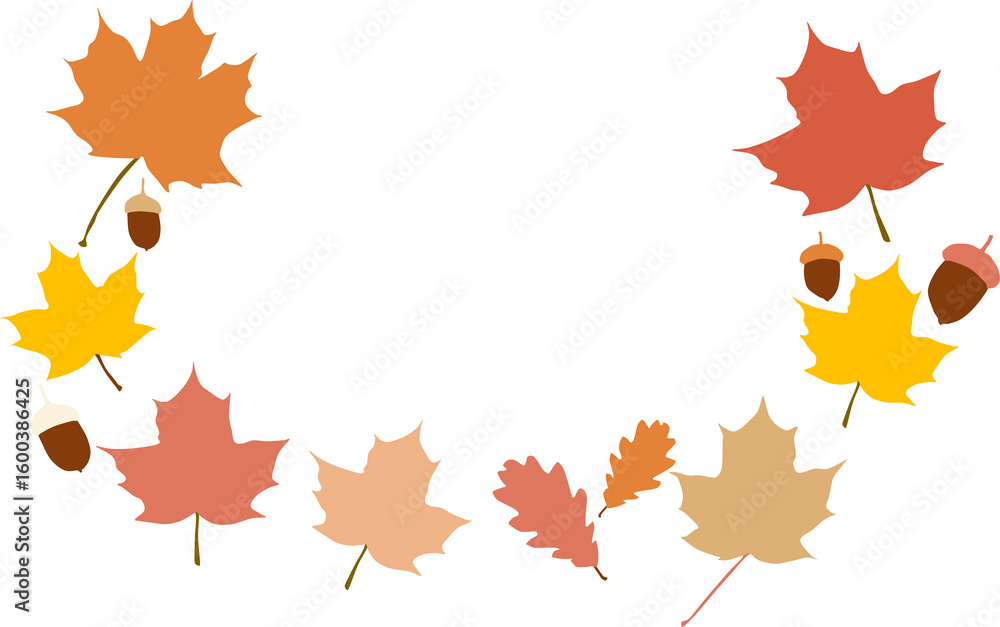 Obraz premium 楓のイラスト