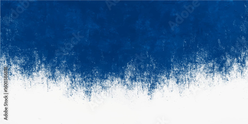 Abstract blue grunge background with a festive snowflake and star design for a cold winter celebration