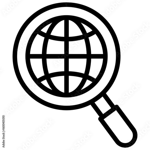 Search Engines  line icon