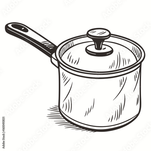 stainless steel pan with lid