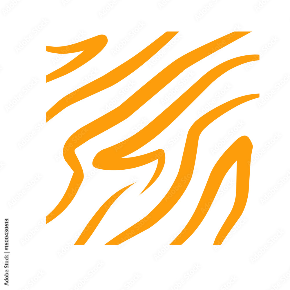 Obraz premium tiger stripe pattern background