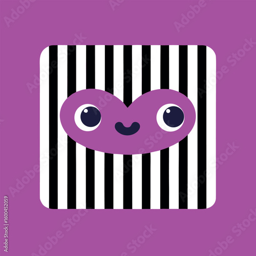Creative barcode illustration hiding an unexpected message colour Art Vector illustration
