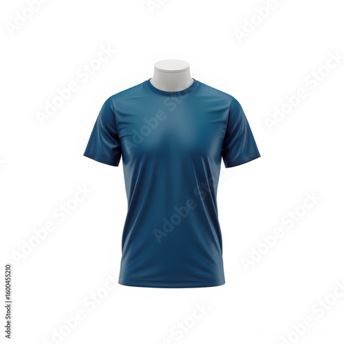 Plain Crew Neck T-Shirt Mockup: Versatile Apparel for Your Designs