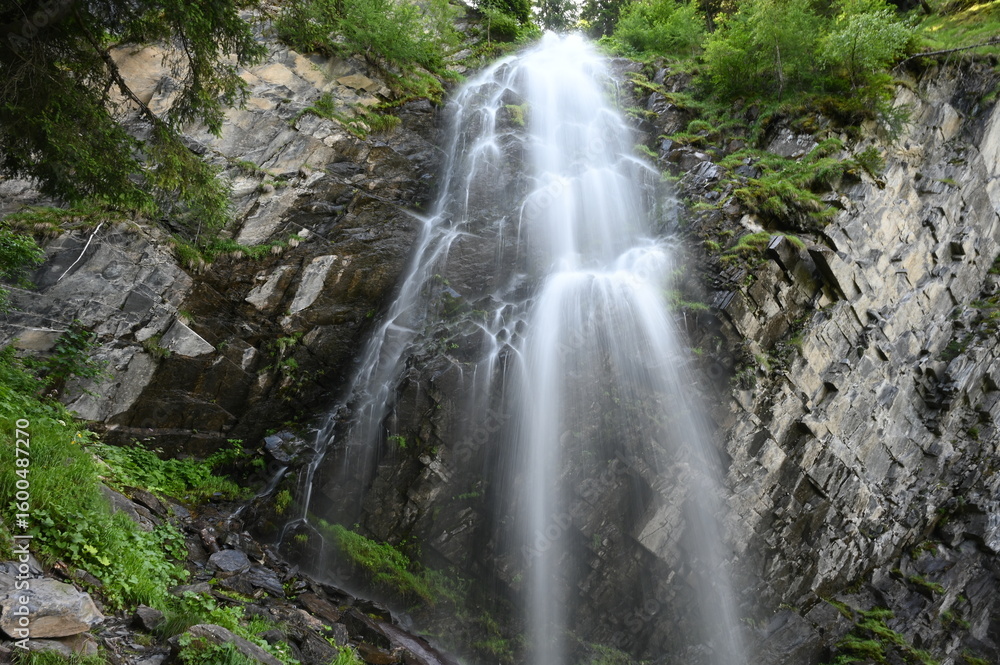 Obraz premium Wasserfall an der Bionnassay